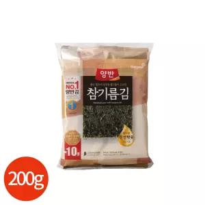 엄마손맛 동원 양반 참기름 전장 김 20g x 10봉