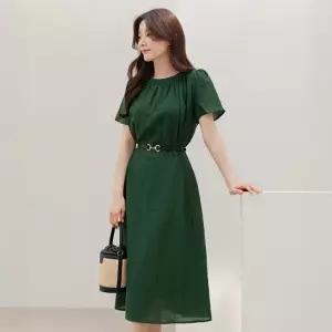 시크라인 XXL까지) 베르델룬 벨트 크리즈 원피스 여름 여행룩 데일리 나들이 휴양지 리조트룩 빅사이즈