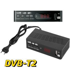 DVB T2 디지털 지상파 수신기 TV 박스 H.264 HD 튜너 유튜브 지원 유럽 스페인 프랑스 EU 미국 영국