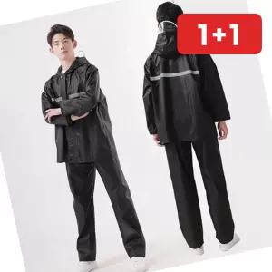 우비 상하의세트 작업복 캠핑 1컬러 장마 레인수트 (1+1)