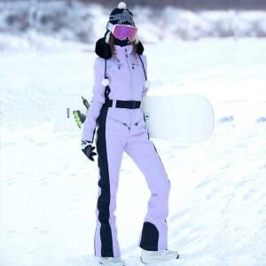 스노우보드복 세트 상하의 여자 스키복세트 방수 화이트