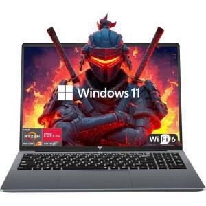 카이거 게이밍 노트북 AMD 라이젠 4300U최대 3.7GHz가 장착된 16GB DDR4 512GB SSD 16.0인치 윈드 ws 11 1920P FHD 디스플레이 WiFi 6 USB3.2 Type_C