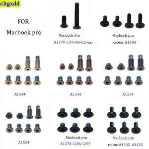 macbook 호환 Pro 컴퓨터용 1 세트 A1398 A1502 A1425 A1278 1286 1297 ProRetina 마더보드 하단 커버 나사