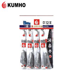 금호조침 KS-186 참바늘 묶음추 (고급) /민물낚시바늘
