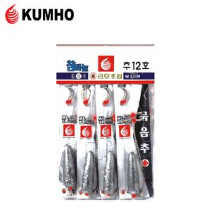 FL/금호조침 KS-186 참바늘 묶음추 (고급) 낚시바늘