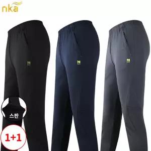 엔케이아울렛 [1+1]NK마찌C사방스판트레이닝 남자 봄가을 등산바지 작업복 운동복