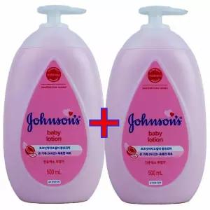 존슨즈베이비핑크로션500ml 2개(1+1)
