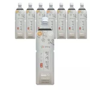 유나인베이스 헛개진액 1.5L X 8ea /헛개차 헛개농축액