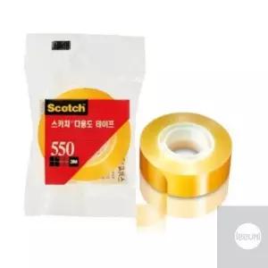 리우미 3M 스카치 테이프 550 리필 12MM X 30M 커팅 어린이집 문구용