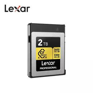 렉사 골드 CF익스프레스 4.0 B타입 메모리Lexar Professional GOLD CFexpress 4.0 Type B Card 2TB
