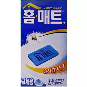 홈매트 전자 전기 모기향 훈증기 매트 리필 패드 30매