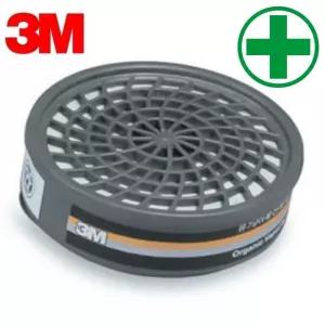 방독정화통 3M-7007K 100 (유기증기.염화수소 이산화황-단구면체용) 마스크 방독면
