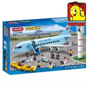ST33389 타운공항 옥스포드 블럭 비행기 에어 장난감 블록