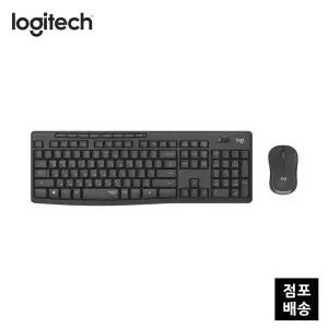 [로지텍코리아] 무소음 무선콤보 MK295 블랙