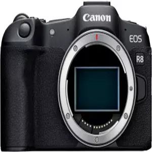 캐논 EOS R8 미러리스 카메라 본체 풀프레임 CMOS 센서 24.2메가픽셀 4K 60p 비디오 듀얼 오토포커스 II