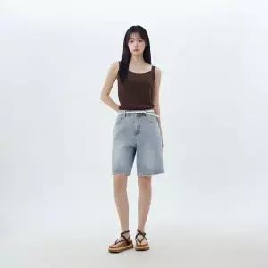 갤러리아 LAP 구제 워싱 버뮤다 데님 팬츠 AS2DP465