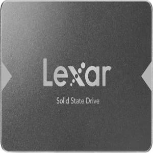 Lexar 512GB NS100 SSD 2.5인치 SATA III 내장 솔리드 스테이트 드라이브 최대 550MBs 읽기 회색LNS100-512