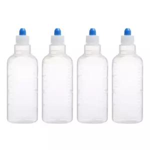 국산 투약병 시럽병 복약용기 약병 액상보관 소분용기 200ml 4개입 1세트