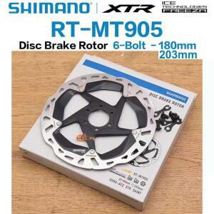시마노 XTR RT MT905 6볼트 디스크 브레이크 로터 ICE TECHNOLOGIES FREEZA - 203mm 180mm 자전거 부품