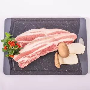 [작심밀도]제주직송 흑돼지 오겹살 1kg / 두께 3cm 내외