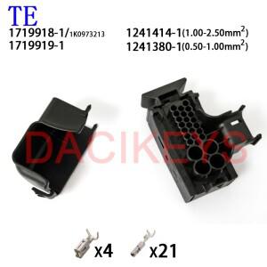 1세트 TE 1719918-1 1K0973213 25웨이 ECU 자동차 커넥터 (DQ200 0AM DSG7 7단 듀얼 클러치 기어박스용)