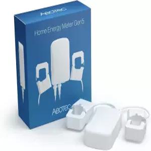 Aeon Labs의 Aeotec ZW095-A 가정용 에너지 미터 5세대 Zwave 전원 모니터 스몰 화이트