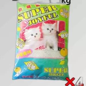 고양이모래 냥이 응고형 화장실 모래 5kg 레몬향