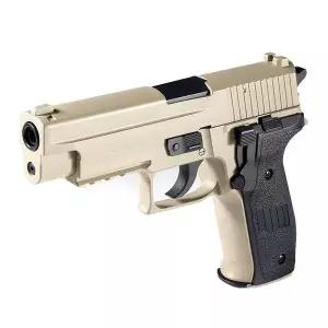 아카데미 711TQF80 P226 MK25 TAN 에어 핸드건 (17230T) (탄 버전)