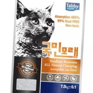 탑퍼 국민모래(베이비파우더향)7.5kgX2개(1박스)