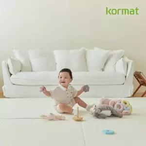 Kormat 고밀도폼 접이식 폴더매트 5단 140x250 두께4cm /놀이방매트 유아매트 층간소음방지매트