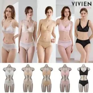 26SS 비비안 쿨썸머 스킨패키지 브라팬티 5세트