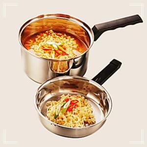 곰솥 스텐 국 편수 관공서 요리 키친아트 용품 라면 냄비 곰보 16cm 학교 주방 찌개