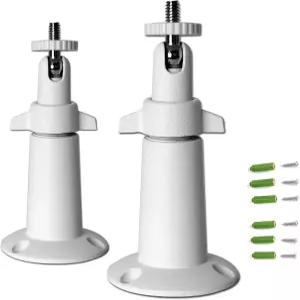 카메라 벽걸이 브래킷 1/4 조정 가능한 실내/외 거치대 Arlo WYZE Amcrest TENVIS Faleemi Wansview CCTV
