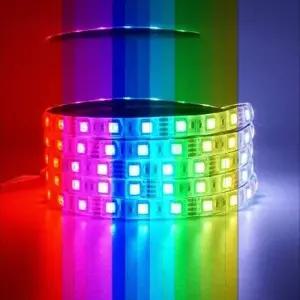 rgb led바 5m1롤 12v 자동차 바이크 인테리어 diy