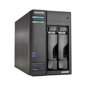 Asustor Lockerstor 2 Gen2 AS6702T - 베이 NAS 2대 쿼드코어 2.0GHz CPU M.2 NVMe 슬롯 4대PCIe 3.0 듀얼 2.5GbE 4GB DDR4 RAM 네트워크 연결 스토리지디스크리스