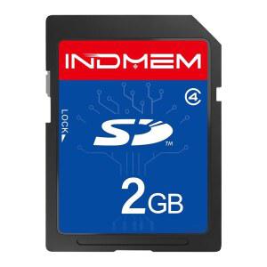 INDMEM SD 카드 2GB 클래스 4 플래시 메모리 2G SLC 표준 보안 디지털 카드1PC