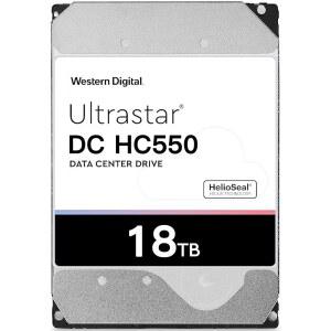웨스턴 디지털 내장 하드 드라이브 18TB DC HC550 감시 Wd 3.5 HDD SATA 6Gb/S 7200 PRM NAS 512mb 캐시DVR Nvr용