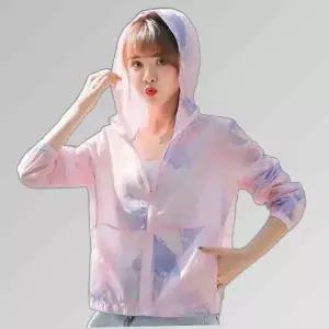 여자 비치웨어 자외선차단 피부보호 후드집업 점퍼