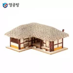 건축 615AJO46 형 나무 조립 키트 건축형 미니어처 제작 건물