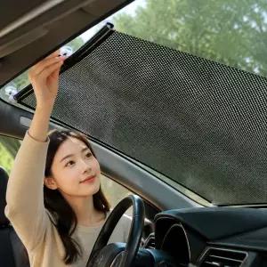 전면 후면 유리 자외선 차단막 큐방 부착식 자동 가리개량용커튼 썬커버 윈도우후크 광망 햇빛 썬셔터 량용