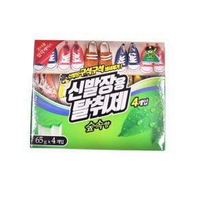 [기타]원룸살림 신발장용 탈취제 4P 숲속 신발장용탈취제 신발냄새제