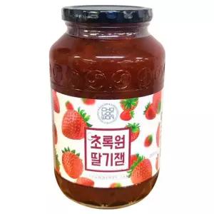 초록원 딸기잼 1kg x 2병