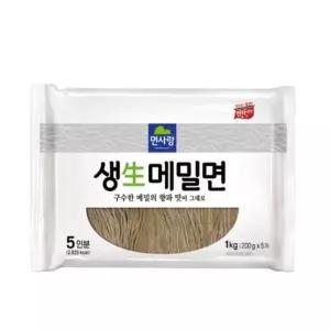 면사랑 생메밀면1kg  1개  실온보관