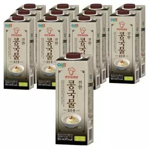진한 콩국물 검은콩, 950ml, 12개