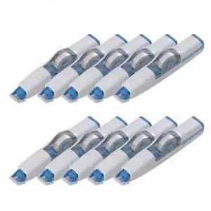 [셀러허브]5mm WH-605 6M x 플러스 묶음 수정테이프 10 (S37709370)