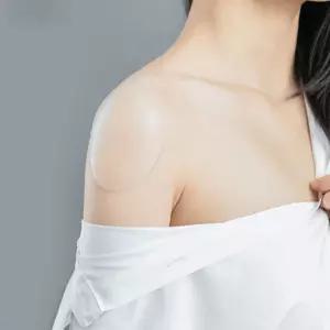 어깨 보정패드 실리콘 뽕패드 간편부착 자연스러운핏어깨실리콘뽕 어깨패