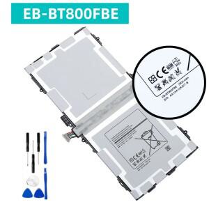 호환 삼성 갤럭시 탭 S 10.5 SM-T800 + 무료 도구용 새 교체 태블릿 배터리 7900mAh