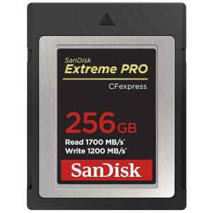 샌디스크 256GB 익스트림 프로 CF 익스프레스 카드 타입 B - SDCFE256GGN4NN