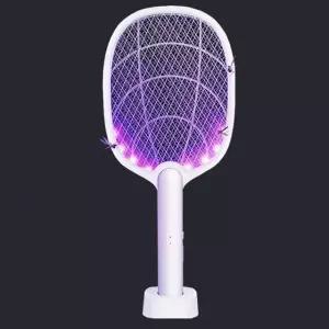 [아웃도어스/골피아]2in1 USB C타입 충전식 전자 전기 해충 파리채 모기 퇴치기 모기채 D618