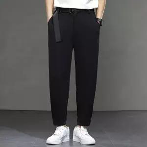 남자 벨트 여름 쿨링 크롭 긴바지 팬츠 DMS-PTS-SBB464